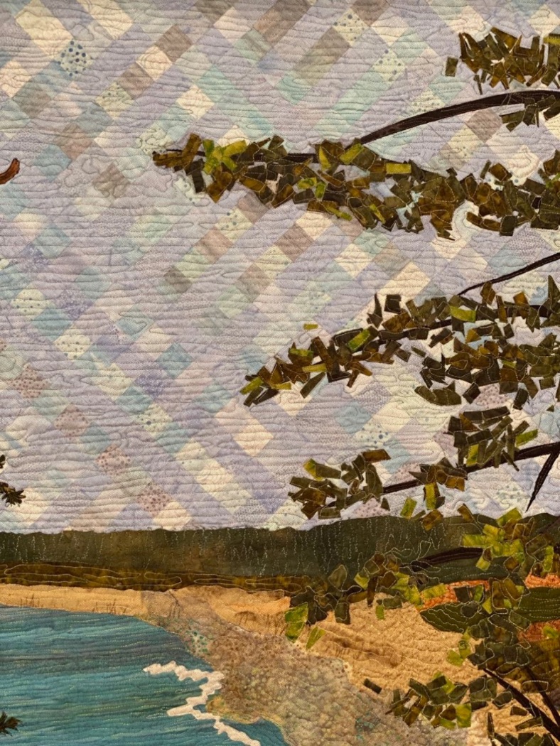 "Crescent View" by Pat Durbin - Detail 1